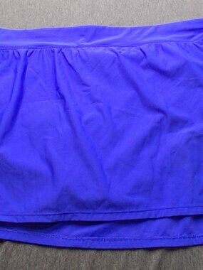 American Beach womens swim skirt size 24 woman blue New with tags